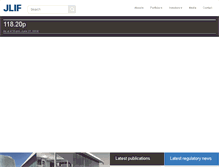 Tablet Screenshot of jlif.com